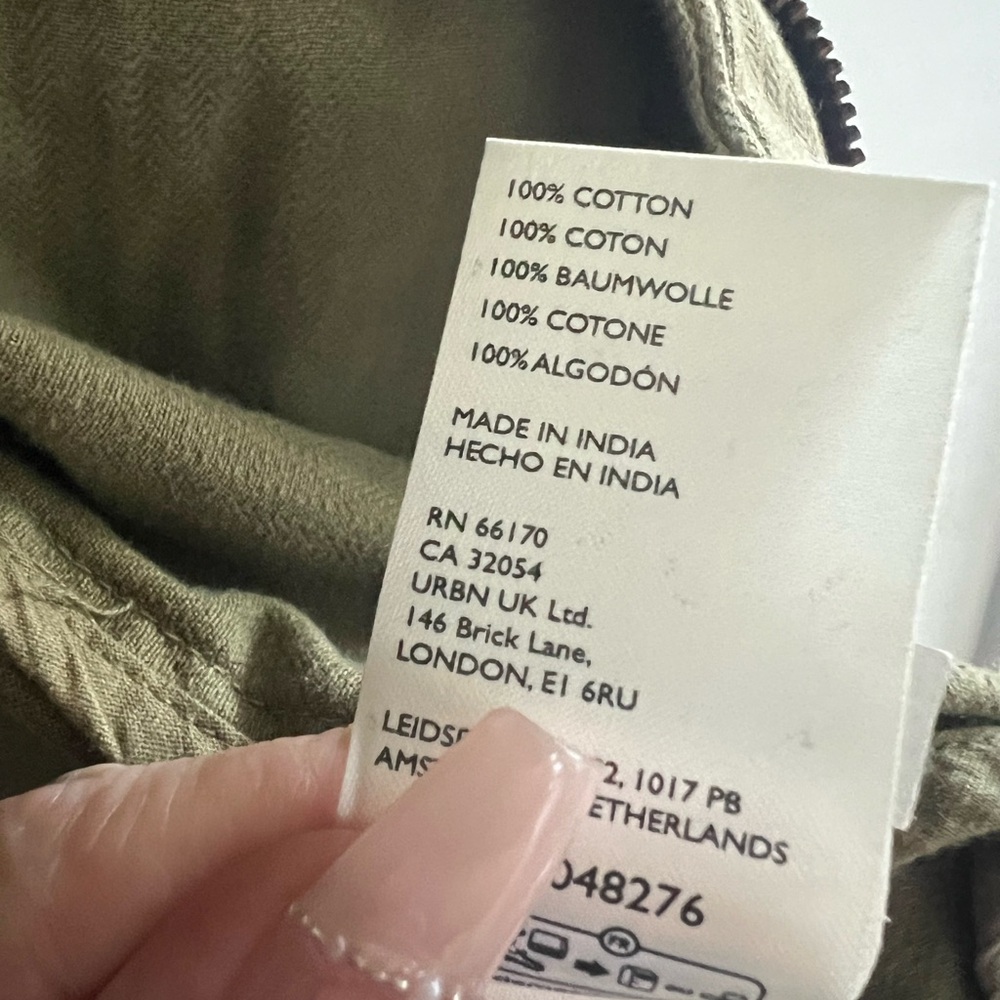 We The Free Khaki Utility Jacket - Picture 7 of 7